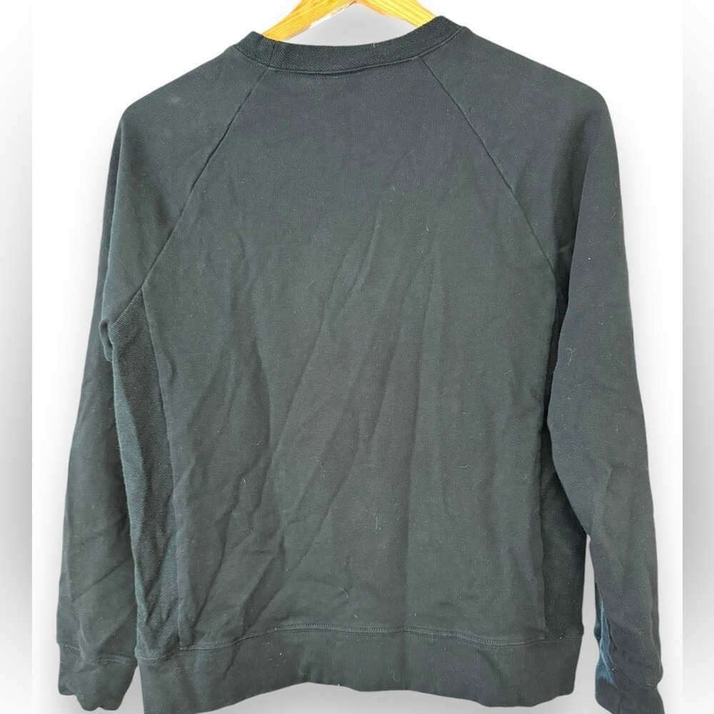 Third Love Black‎ Weekend Terry Sweatshirt Size Small - Picture 3 of 6